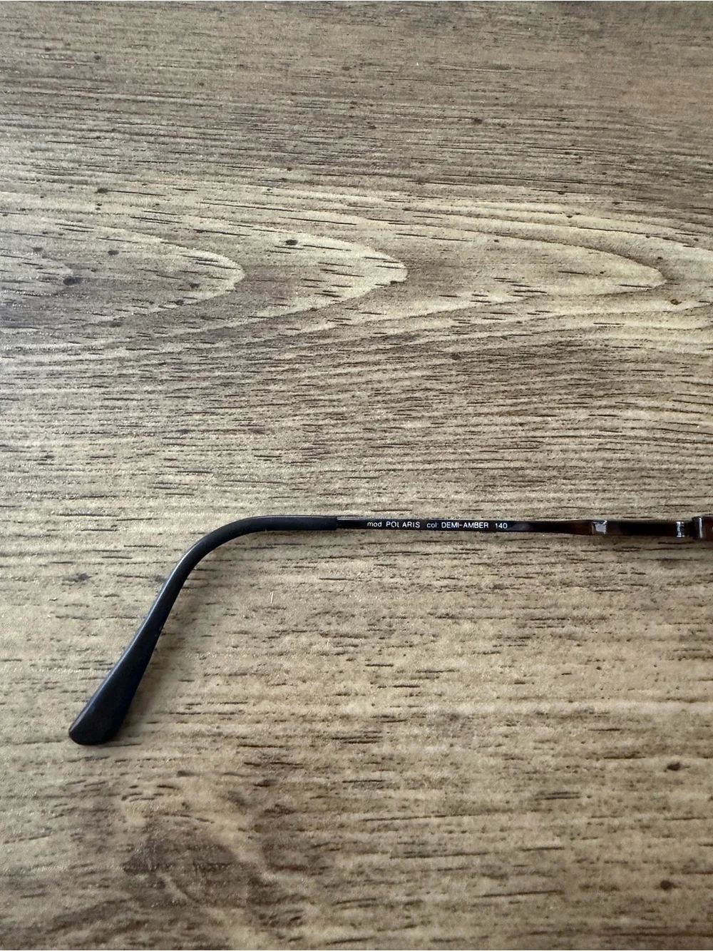 Carbon 22 Polaris Eyeglasses Frames Only Plastic  Demi-Amber  Amber/Brown